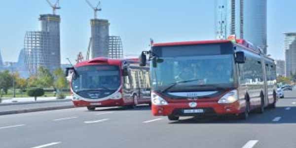 Bakıda marşrut xətləri üzrə tətbiq olunan xüsusi fəaliyyət rejimi ləvğ edildi