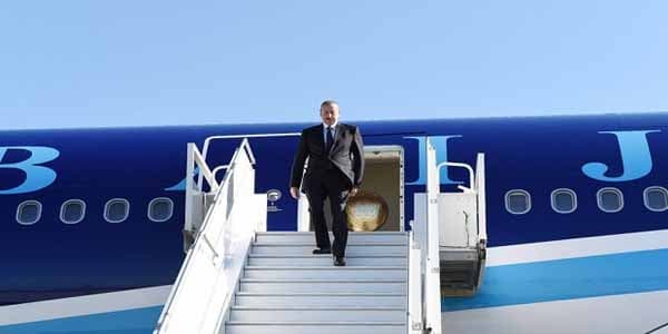 İlham Əliyev Belçikaya getdi