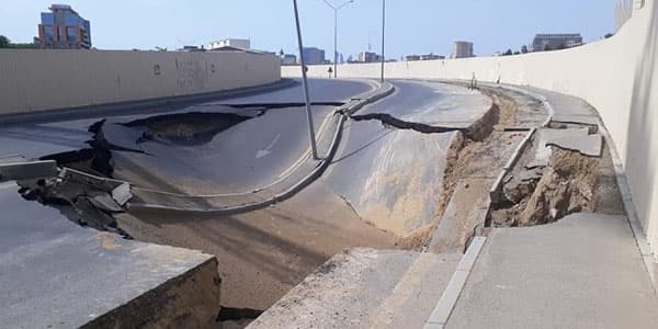 Anar Nəcəflidən daha bir açıqlama: "Çökən yolu biz çəkməmişik"