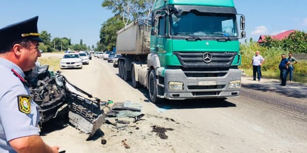 Bakı-Quba yolunda avtobus qəzası: ölən və yaralananlar var