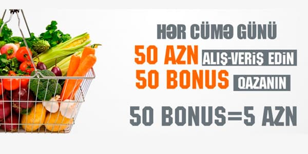 Neptun Supermarketlər Şəbəkəsindən müştərilər üçün əla təklif! 