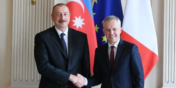 İlham Əliyev Fransa Milli Assambleyasının sədri ilə görüşüb (FOTOLAR)