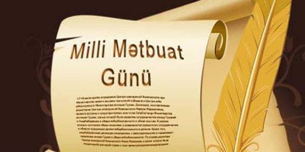 Azərbaycanda Milli Mətbuat Günü - 143 il