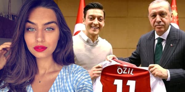 Məsut Özili "yandıran" fotonun altından nişanlısı çıxdı