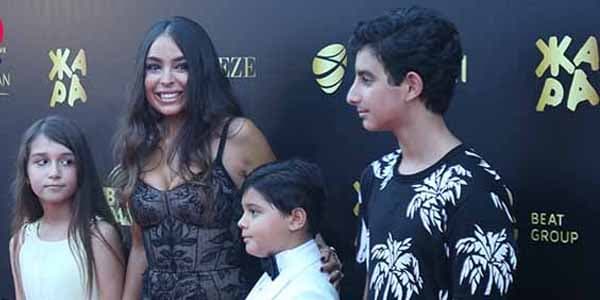 Leyla Əliyeva oğulları ilə “Jara”da (VIDEO)