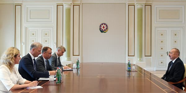 Prezident Avropa İttifaqının xüsusi nümayəndəsini qəbul edib