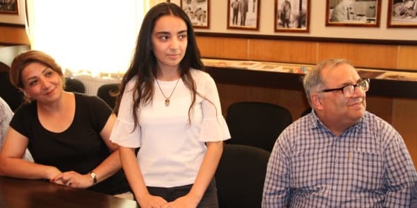 ADAU-da 700 bal toplayan tələbə ilə görüş keçirilib (FOTOLAR)