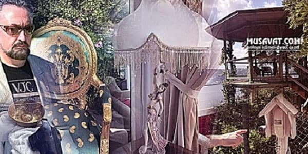 Adnan Oktarın lüks villasından şok görüntülər üzə çıxdı (FOTOLAR)