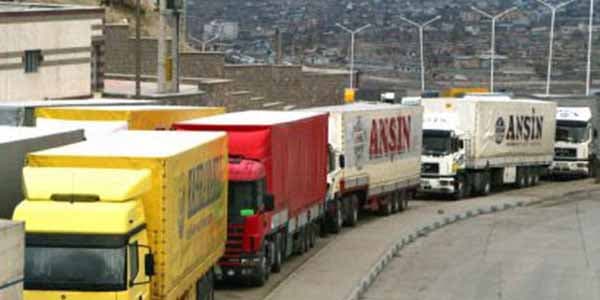 Azərbaycana 11 mindən çox yük avtomobili gətirilib