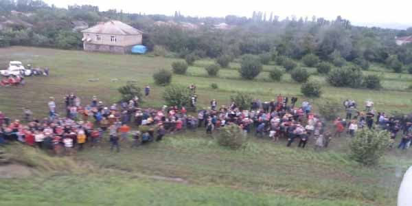 Zaqatalada leysan yağışları nəticəsində 28 nəfər helikopterlə təxliyə edilib (FOTO)