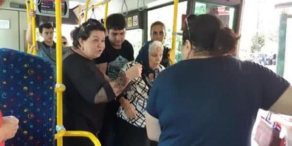 "Baku Bus"ın sürücüsü sərnişini xəstəxanalıq etdi (FOTOLAR)
