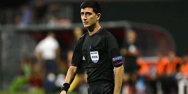 Azərbaycanlı hakim məşhur klubun futbolçusunu meydandan qovdu