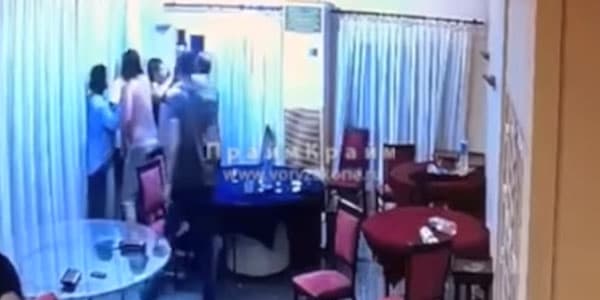 Kriminal avtoritetlərin görüşündə dava düşdü (VİDEO)