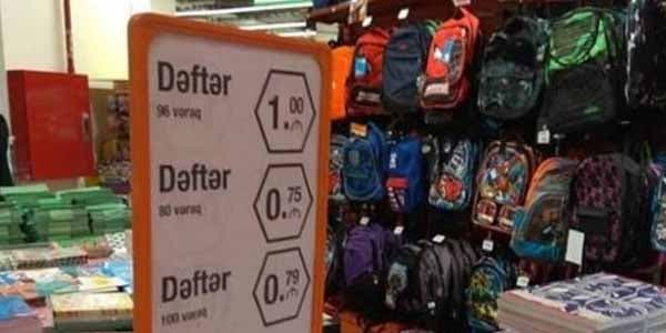 Məktəbli ləvazimatları: Yarmarka daha ucuzdur, yoxsa mağazalar… (FOTOLAR)