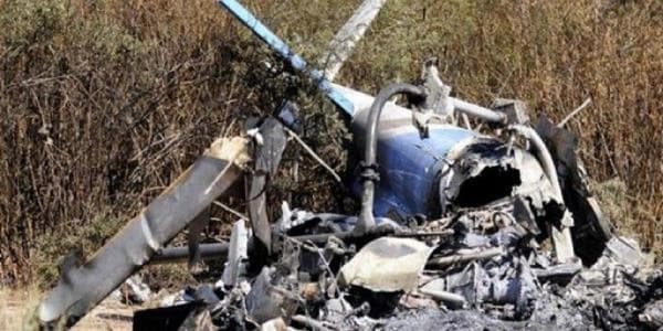 Helikopter qəzası: 18 nəfər öldü