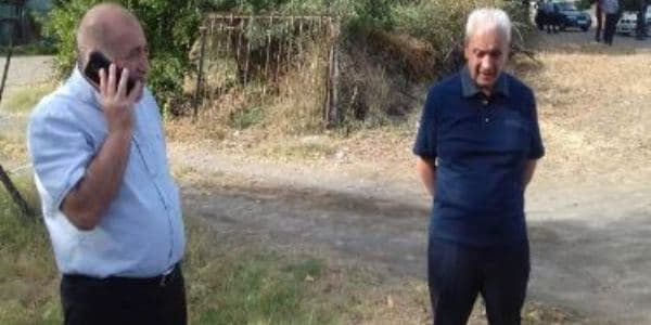 Pənah Hüseyn və Akif Nağı cəbhə xəttini keçdiklərinə görə saxlanıldılar (FOTO)