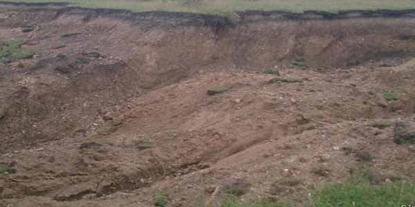 Bu rayonda eni 140, uzunluğu 300 metr olan yeni sürüşmə sahəsi yarandı
