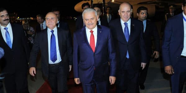 Binəli Yıldırım Azərbaycanda səfərdədir
