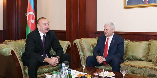 İlham Əliyev Binəli Yıldırımla görüşüb (FOTO)