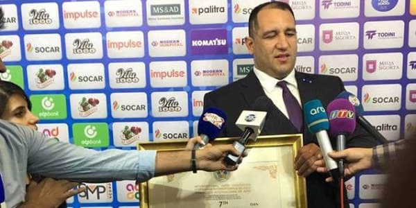 İlham Zəkiyev mükafatlandırıldı