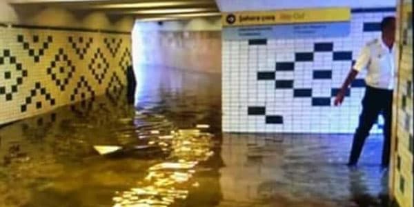 Metropolitendən Əcəmi stansiyasını su basması ilə bağlı AÇIQLAMA