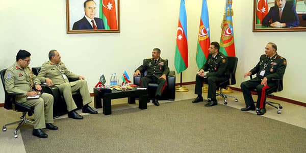 Pakistan və Azərbaycan hərbi əməkdaşlığı müzakirə ediblər