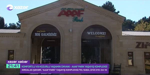 AAAF Park - Komfortlu yaşamın ünvanı! (VİDEO)
