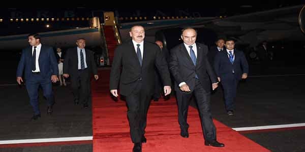 Azərbaycan prezidenti Tacikistanda (FOTOLAR)