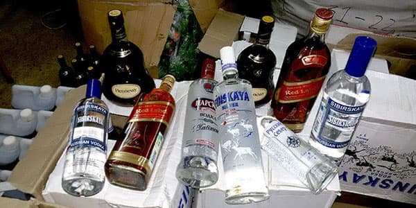 Aksiz markası olmayan spirli içkilərin ölkəyə keçirilməsinin qarşısı alındı
