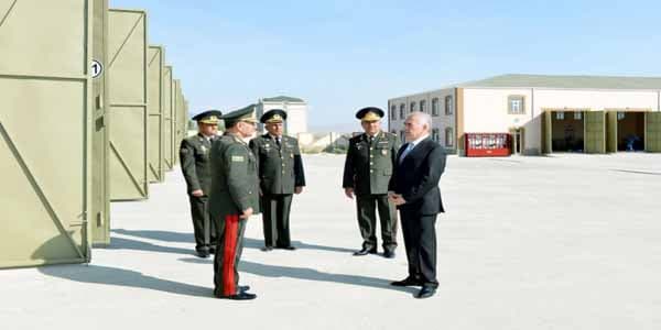 Naxçıvanda yeni hərbi hissə istifadəyə verildi (FOTO)