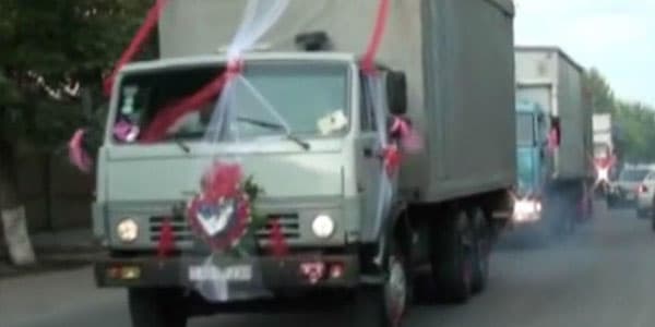 Azərbaycanda kuryoz hadisə: qız oğlanı "Kamaz"la qaçırdı (VİDEO)