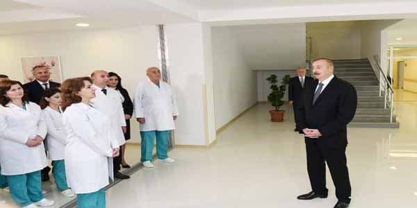 Prezident: "Bir dənə də şəhər qalmayacaq ki, orada ən müasir xəstəxana olmasın"