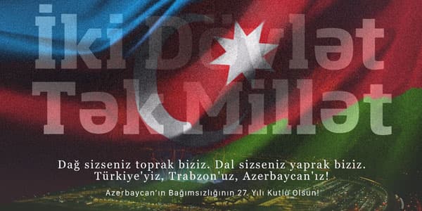 "Trabzonspor"dan Azərbaycana təbrik mesajı (FOTO)
