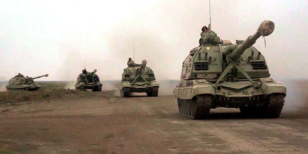Raket və artilleriya birləşmələri döyüş atışlı təlimlər keçirir (FOTO)