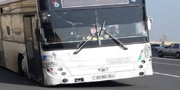 Bakıda ölüm saçan avtobuslar da var (VİDEO)