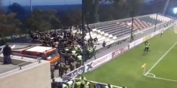"Qəbələ" və "Neftçi" azarkeşlər arasındakı davaya görə cəzalandı (VİDEO)