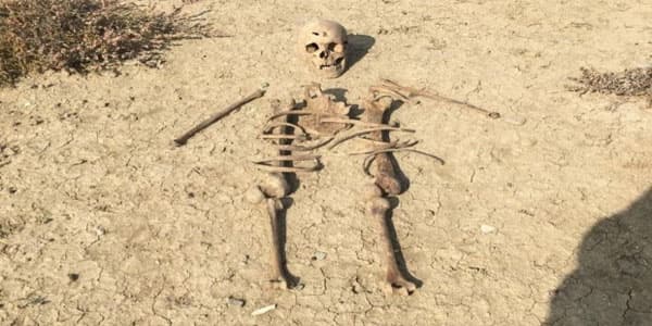 Müşfiqin qalıqları çıxarıldı: Baş sümüyündə iki güllə yeri var (FOTO)
