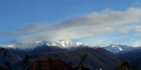 Azərbaycanın şimal-qərb bölgəsinə ilk qar yağdı (FOTO)