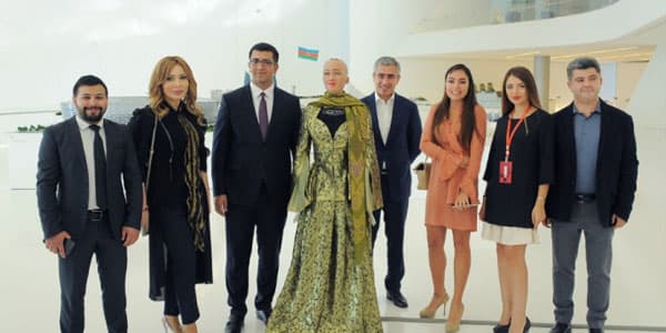 Sofiya Leyla Əliyeva ilə söhbət etdi (FOTOLAR)
