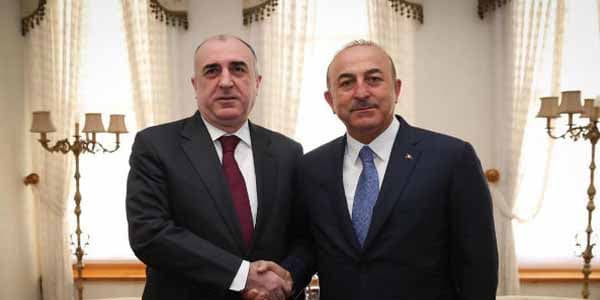 Məmmədyarov Çavuşoğlu ilə Qarabağı müzakirə etdi
