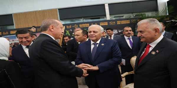 Oqtay Əsədov İstanbulda yeni hava limanının açılışında (FOTO)