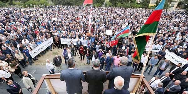 Bakı Meriyası Qarabağ mitinqinə icazə vermədi