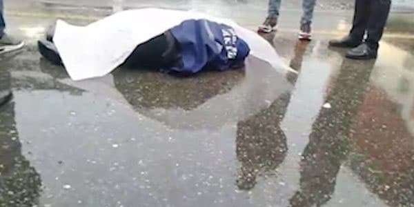 Daha bir süpürgəçini maşın vurub öldürdü (VİDEO)