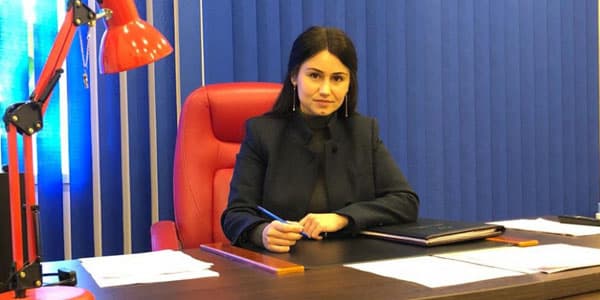 Ukraynada polis rəisi olan azərbaycanlı xanım... (FOTO)