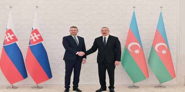 İlham Əliyev Slovakiyanın Baş naziri ilə görüşdü (FOTOLAR)