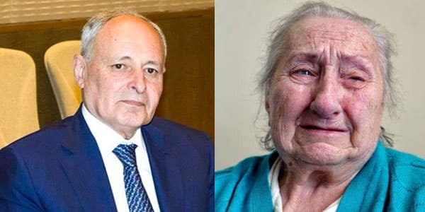 Azərbaycanda nazirin xalası qızı qocalar evinə yerləşdirildi (FOTOLAR)