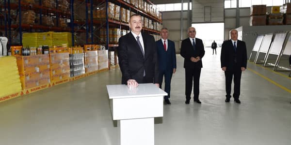 Prezident Sumqayıtda açılışlar edib (FOTOLAR)