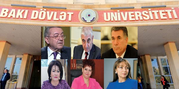 BDU-da işləyən vəzifəlilər: Sabiq nazir, vitse-spiker, deputatlar, səfir qızı...