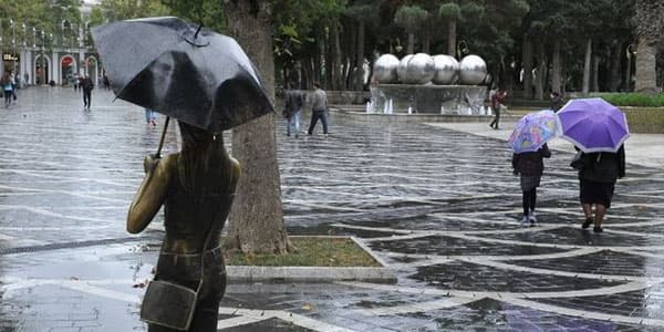 Sabah Bakıda və bəzi rayonlarda yağış yağacaq