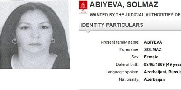 Solmaz Əbiyevanı Pakistan polisi yaxaladı